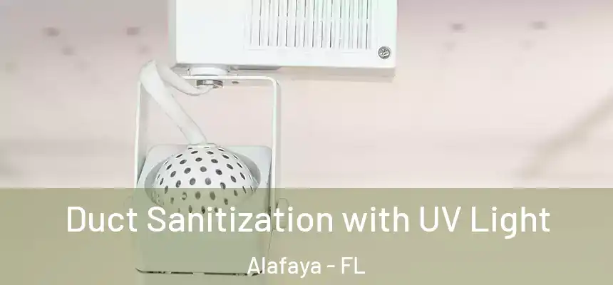 Duct Sanitization with UV Light Alafaya - FL